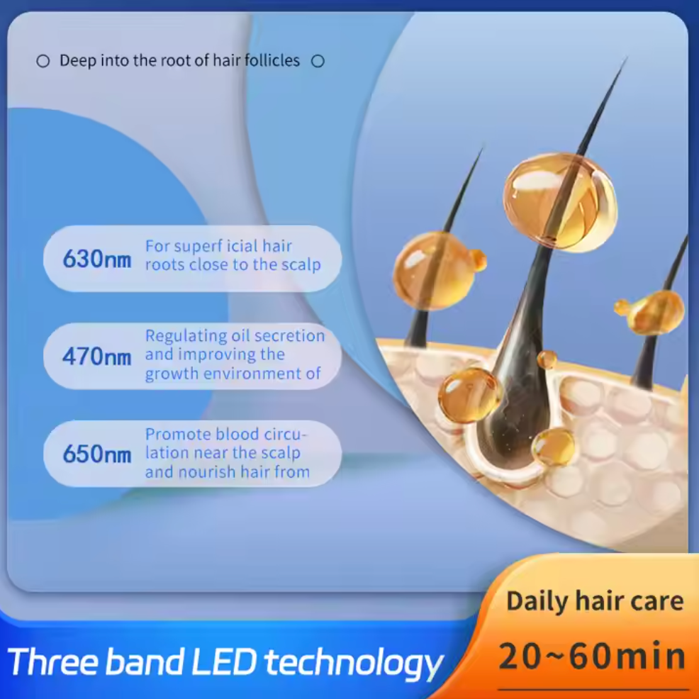 LED Hair Growth Cap