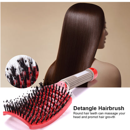 Girls' Hair Scalp Massage Comb with Nylon Bristles