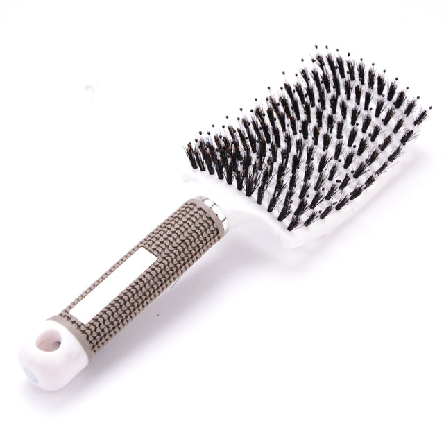 Girls' Hair Scalp Massage Comb with Nylon Bristles