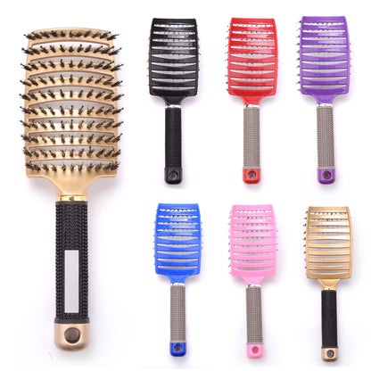 Girls' Hair Scalp Massage Comb with Nylon Bristles