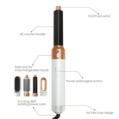 5 in1 Automatic Hair Curler & Dryer